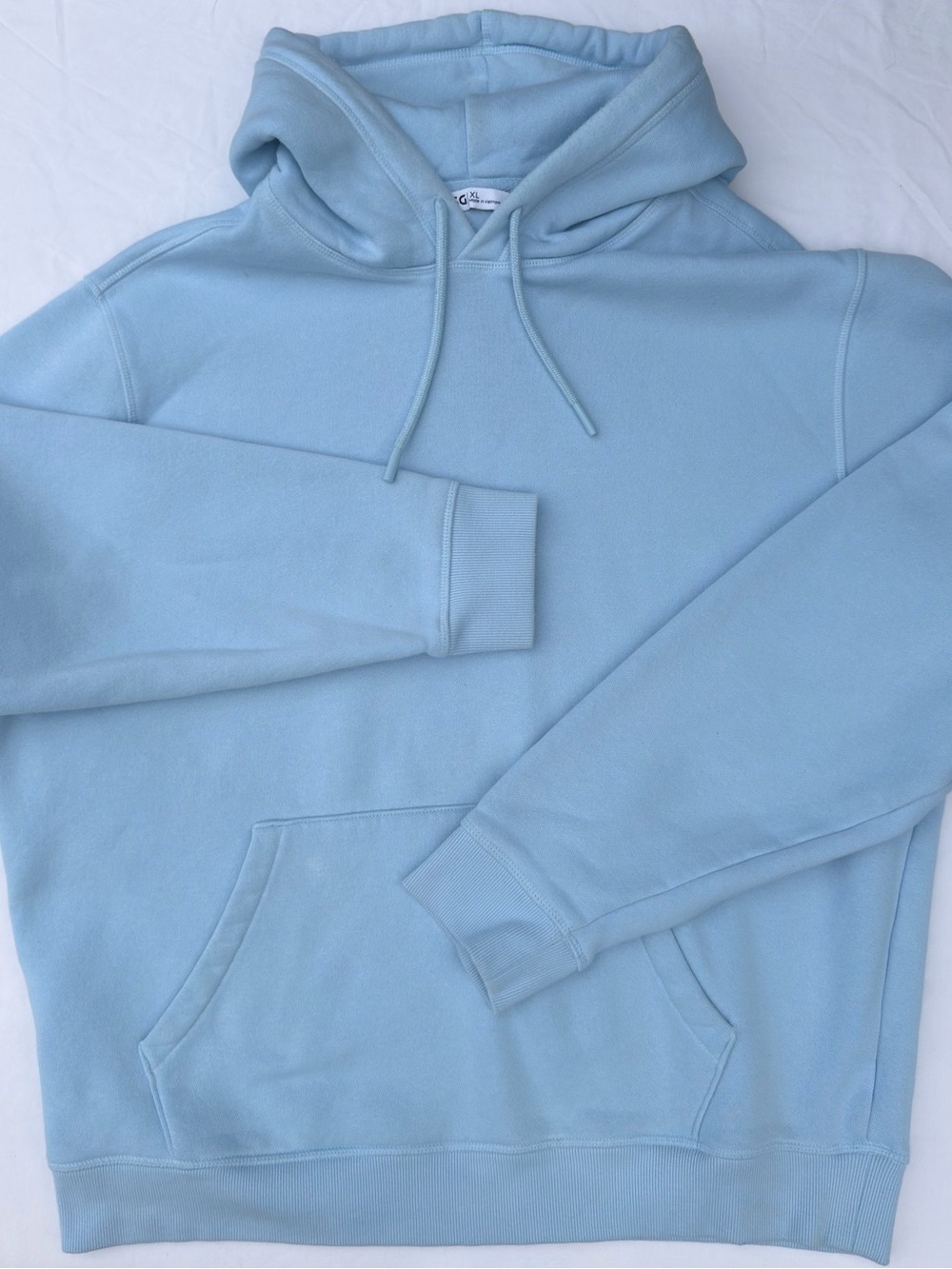 DSG Light Blue Men's Pullover Hoodie